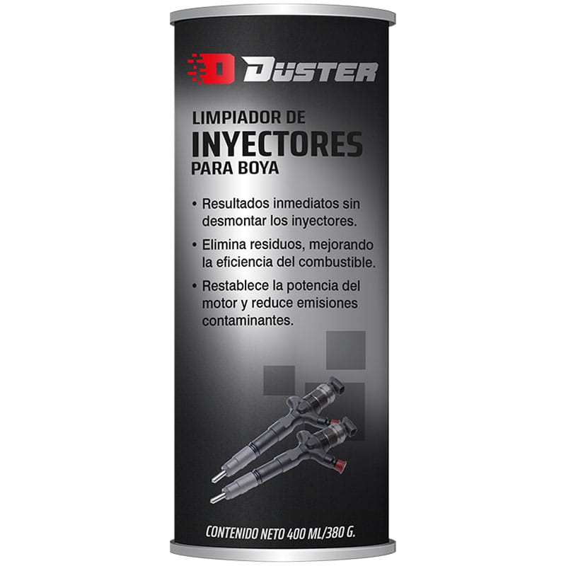 Caja 24 pz - Limpiador Líquido para Inyectores Fuel Injection Duster – 400 ml / 300 g